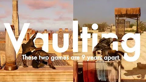 Parkour Vaulting | AC Mirage vs AC Unity