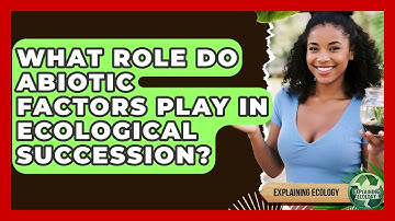 What Role Do Abiotic Factors Play In Ecological Succession? - Explaining Ecology