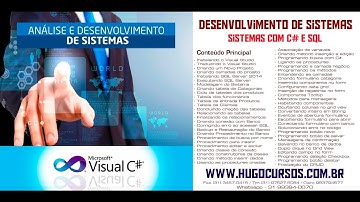 Curso de Desenvolvimento de Sistemas- Aula 04 - Criando as camadas do projeto