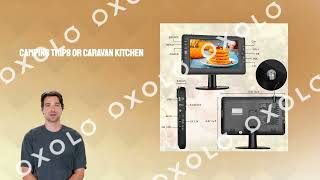 Jexiop 9" IPS Screen Small TV,Portable TV with Digital ATSC Tuner, USB Port, 