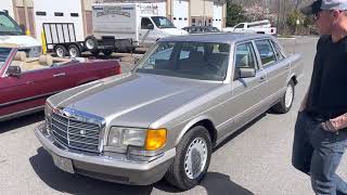 1991 Mercedes-Benz 420Sel Bringatrailer No Reserve Auction Ending In 4 Hours 41122