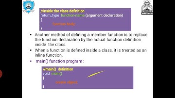 BCA-303-OOP : Structure of C++ Program : Kadi Sarva Vishwavidyalaya