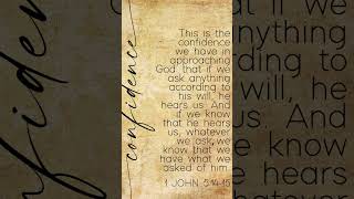 1 John 5:14-15