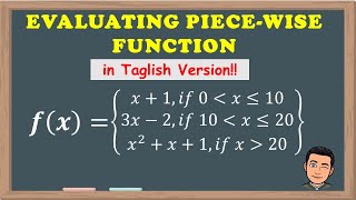 Paano mag-evaluate ng Piecewise Function? - Gen. Math Grade 11 (Tagalog)| RYAN'S BOARD