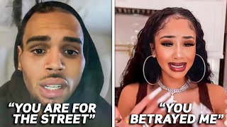 Chris Brown EXPOSES Saweetie & CLAIMS She CHEATED With Him!