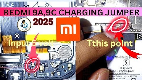2025⚡ALL Xiaomi Redmi 9C / 9A / POCO C3 Charging Problem Solution🔋Chirgeing Jamper Solution#charging