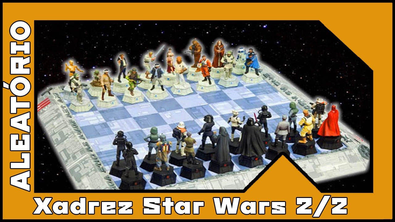 Xadrez Star Wars - Coleção Completa 1/2 