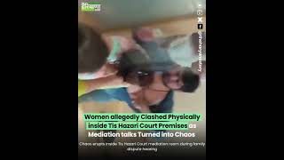 Chaos erupts inside Tis Hazari Court mediation room during family dispute hearing