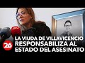 ECUADOR | La viuda de Villavicencio responsabiliza al Estado del asesinato