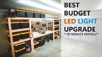 Cheap Led Garage Lighting / DIY / Shop Lights