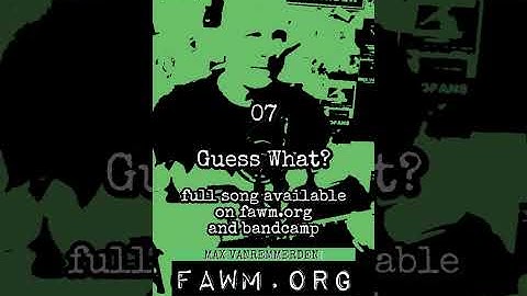 FAWM.ORG Max Vanremmerden - Snippets February Album Writing Month 2025