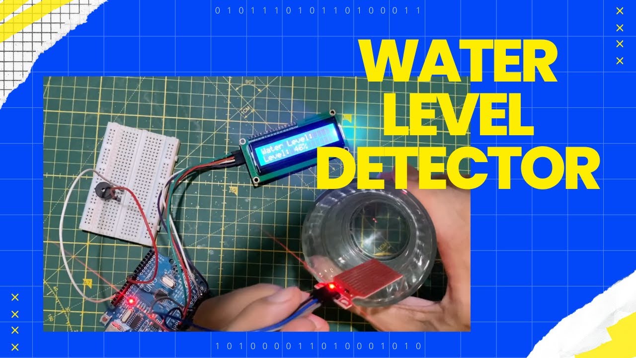How to Make Arduino Water Level Detector | Water Sensor + Buzzer + LCD ...