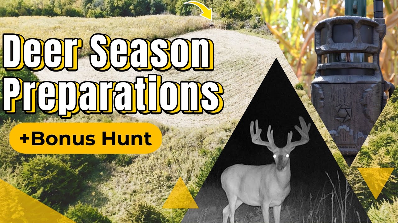 Last Minute Deer Season Preparation & Bonus Iowa Deer Hunt (350 Legend ...