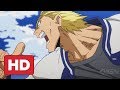 Young all might fight  my hero academia two heroes clip