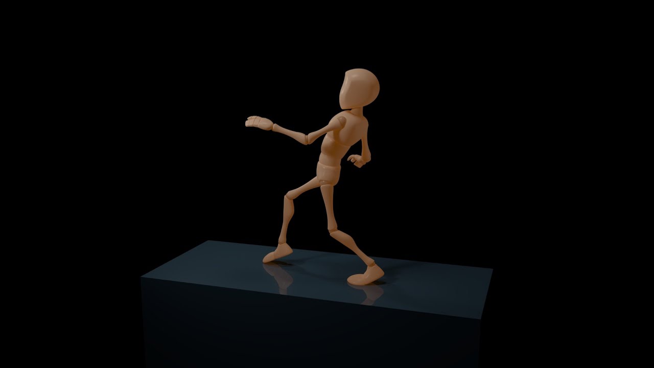 Sneak Walk | 3D Animation - YouTube