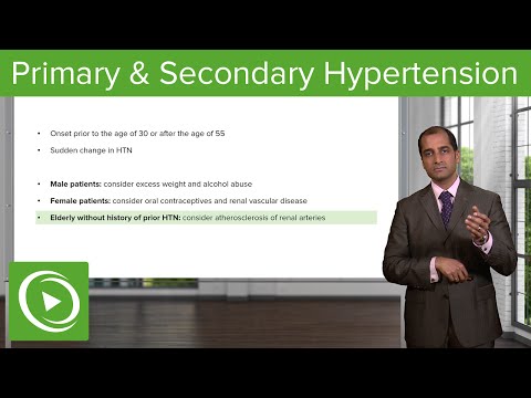Vidéo: Types D'hypertension