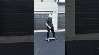 Skating a 10” skateboard session 2/10 #skate #skateboarding #skatetricks #skateboardtricks