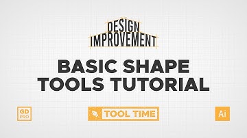 How the Basic Shape Tools Work • Adobe Illustrator Tutorial