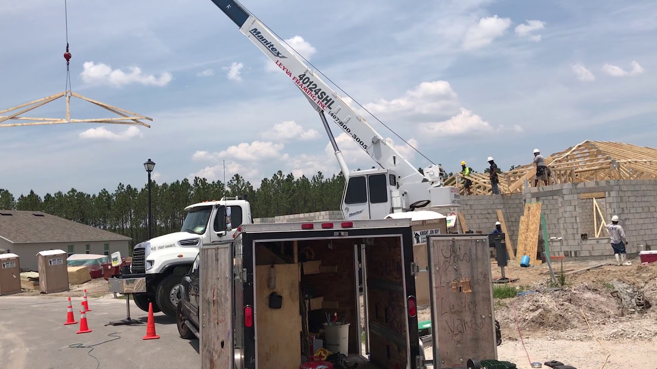 New home under construction