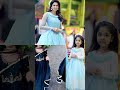 Actresses with thier cute daughters  fizza ali 