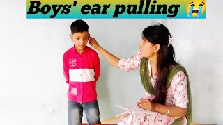 Boys Ear Pulling Special Vlog