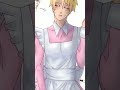 Me and sasuke reaction was same😳😳😍❣️❣️|Naruto in maid 👗|#sasunaru #naruto