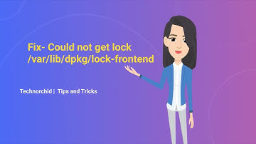Could not get lock /var/lib/dpkg/lock-frontend | TechnOrchid