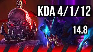 SION vs REK'SAI (TOP) | 4/1/12, 400+ games | BR Master | 14.8