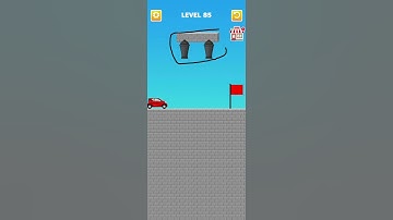 Draw Bridge puzzle level 85 #gameplay #gaming #game #games #shortvideo #drawing #draw #shorts #short