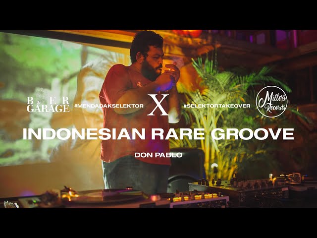 Vinyl Set Session : Indonesian Rare Groove Mixtapes by Don Pablo class=