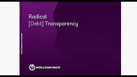 Podcast Investment Report: Radical Debt Transparency by World Bank Group