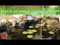 Bassin de jardin - Bordure et aménagements