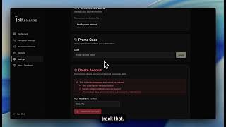 The JSR Engine: Settings Tab Tutorial