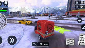 Tuk Tuk Auto Rickshaw Driving simulator Game #17 - Car Taxi/Riksha Games - Ios/Android Gameplays