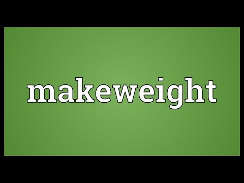 Header of makeweight