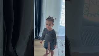 Girl Disapproves of Her New Pigtails Hairstyle
