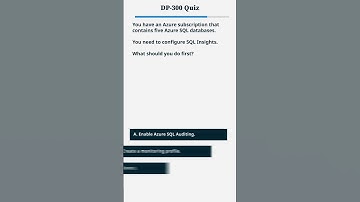 Can You Predict the Future of Administering Azure SQL Solutions Exam? #DP300 #shorts