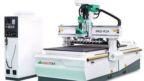 MÁY CNC NESTING 1 ĐẦU THAY DAO TỰ ĐỘNG HOLZTEK | PRO-R1A. Khi profile hàng thật đa dạng bạn cần nó.