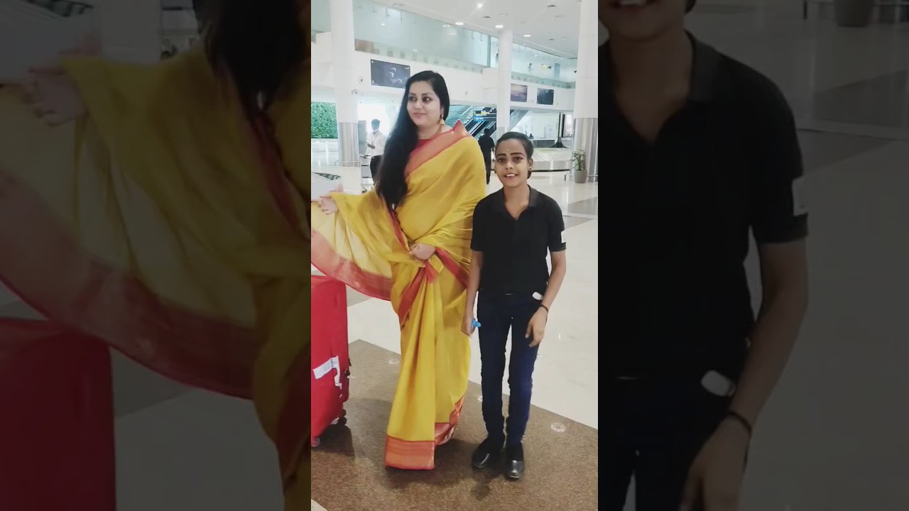 Namitha mam Chennai domestic Arrival 