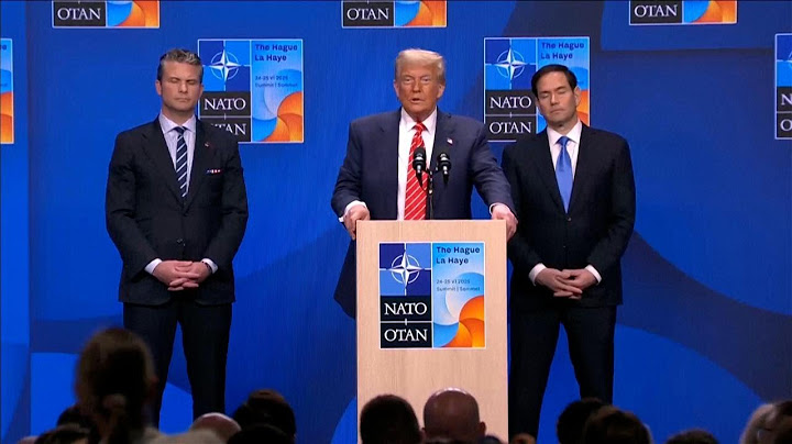 TRUMP: "RUTTE mi ha chiamato 'Paparino'? Credo di piacergli, altrimenti torno qui a dargli le botte"