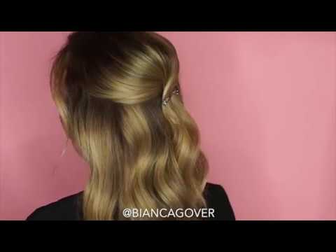 Easy Lazy Girl Half Up Half Down Hairstyle