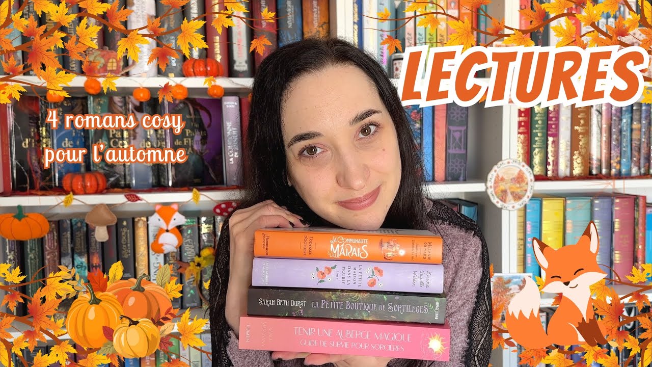 LECTURES | Du Cosy pour l’Automne 🦊📚