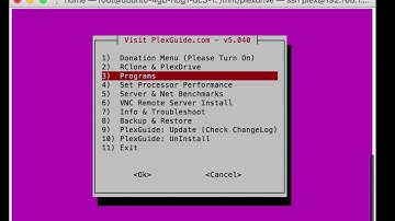 PlexGuide:  PlexDrive5 Demonstration