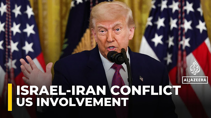 Donald Trump says US ‘had nothing to do’ with Israel’s attacks on Iran