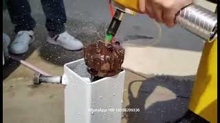 Hand Held button bit grinder