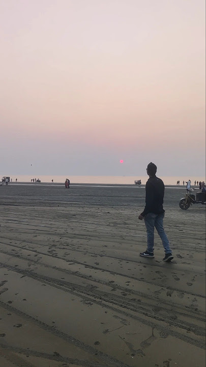 Finally I caught  sun #sunset #sunrise #seabeach #seabeach #sun #sundown  #sunsetbeach #oceansunset