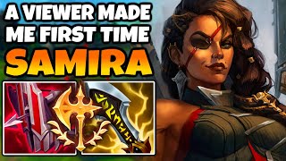 I was forced to first time Samira in High Elo... (Marble Monday Pick)