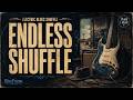 Endless Shuffle — Slow Electric Blues Jam (74 BPM)