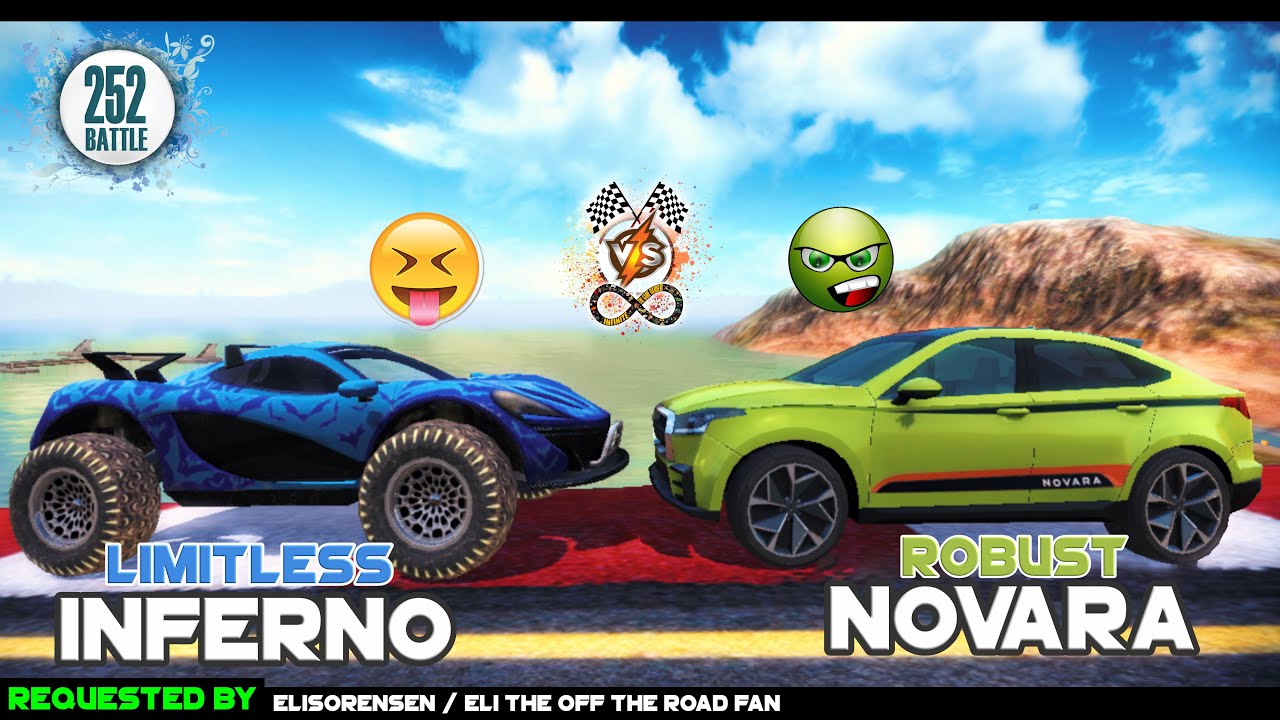 Off The Road Inferno Vs Novara | INFINITE OTR | Epic Battle Android New ...
