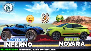 Off The Road Inferno Vs Novara | INFINITE OTR | Epic Battle Android New Gameplay Infinite 2025 screenshot 5